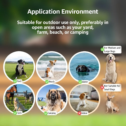 GPS Boundary Electric Wireless Dog Fence System for Outdoor Rechargeable